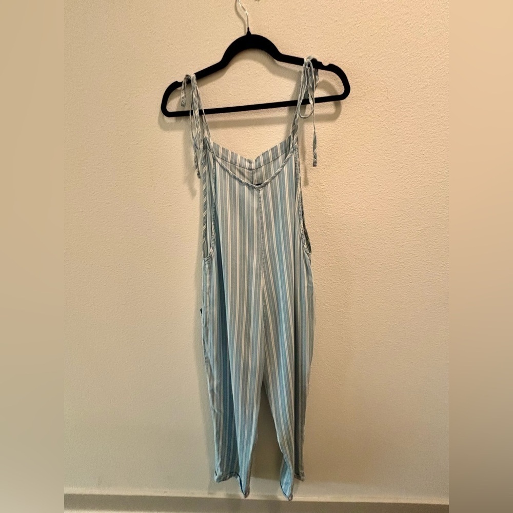 bobiBLACK Los Angeles stripped blue jumpsuit, size S - Picture 8 of 8